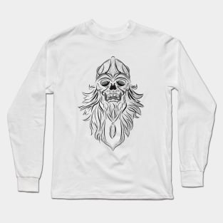 Viking skull 2 Long Sleeve T-Shirt